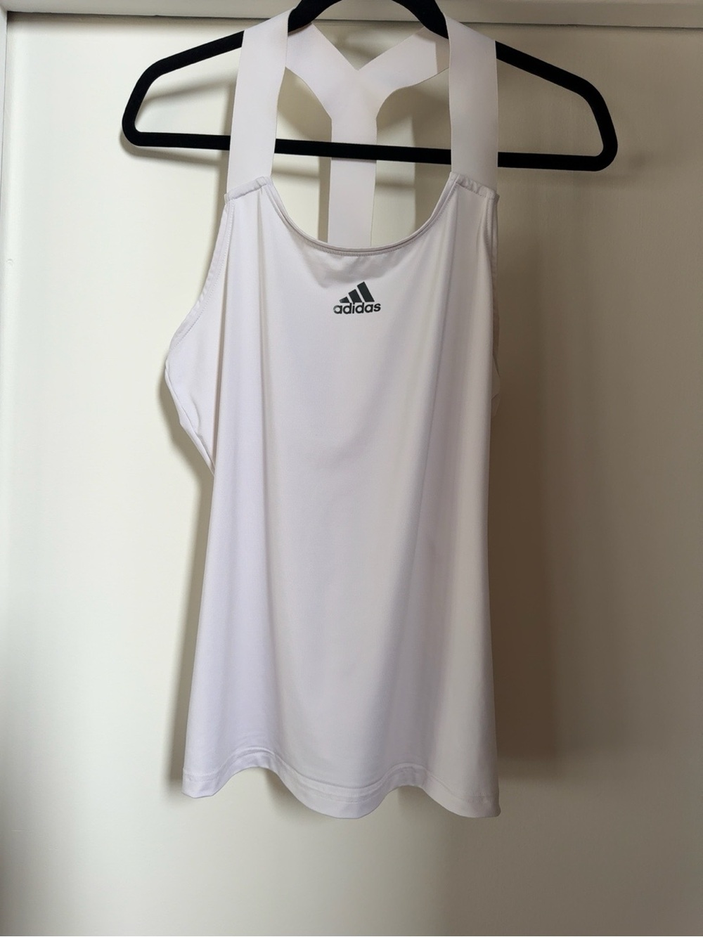 Adidas AEROREADY White Strappy Racerback Tank Top M